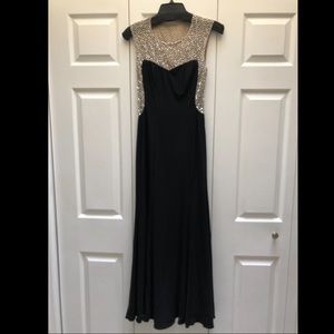 SOLD Aqua brand long gown